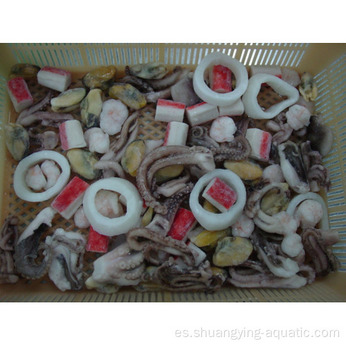 Mariscos mixtos congelados en calamares con precio barato